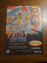 Yugioh TCG Tactical Evolution Print Ad 2007 8x11 Great To Frame