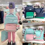 【補習袋+小企鵝】韓國 THE NORTH FACE 22SS北臉國小學院風護脊減負雙肩包 三合一多隔層學生後背包