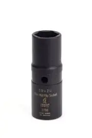 1/2" Drive 19mm x 21mm Deep Thin Wall Flip Socket 2708 SUNEX TOOLS 2708 0 Metal