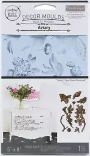 Prima Marketing Re-Design Mould 5"X8"X8mm-Aviary (Pack of 1)