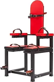 HCUDFN SM Sex Chairs Sex Furniture Bondage Handcuff Set, SM Holder, Sex Chair, Punishment Box, Pillory, BDSM Sex Toys for Men and Women Couples