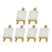 Art Alternatives Mini Canvas &amp; Easel Set, 3 x 3, Set of 6 (AA10117)