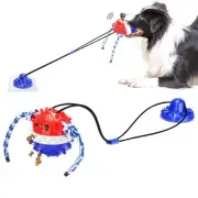 Interactive Dog Toys - Aggressive Chewer Suction Cup Tug of War, Indestructib...