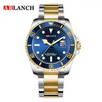 在飛比找蝦皮購物優惠-Arlanch 高級防水不銹鋼男士手錶 305