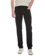 HUDSON Jeans Blake Black Rinse Slim Straight Jean