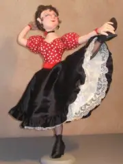 "Le Danseur Can-Can" Costume Sewing Pattern for "La Femme" By Arley Berryhill