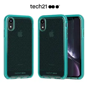 【英國Tech 21】iPhone XR 超衝擊EVO CHECK防撞軟質格紋保護殼(iPhone用戶獨享價)