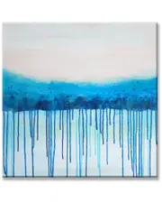 Ready2HangArt Sea Legs Face Wrapped Canvas Abstract Wall Art by Karen Moehr