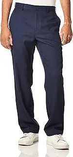 [PGA TOUR] Men's Flat Front Golf Pant with Expandable Waistband (Waist Size 30-44 Big & Tall)