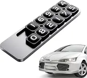 Automobile Temporary Car Parking Card,Automobile Plate Card for Parking | Parking Number Plate for