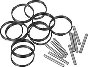 Anneome Impact Wrench Repair Kit 10pc Retainer Ring Set Replacement Parts for Electric Wrench 1/2'' Steel Bolts