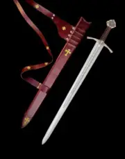 The Accolade Sword – Handmade Collectible Inspired by the Knights Templar sword