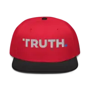 Official MAGA TRUTH SOCIAL Logo Embroidered TRUMP Snap-Back Cap 2024 Hat