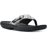 Cloudsteppers by Clarks Womens Brinkley Jazzh Flip-Flops Shoes BHFO 4580