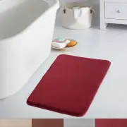 Sweet Home Collection Memory Foam No Slip Back Contour Bath Mat Rug Asst Sizes