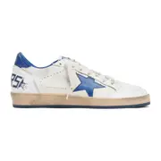 [Golden Goose] Golden Goose-White And Blue Ball Star Sneakers-Uomo 45 IT