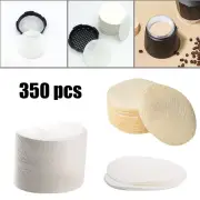 Coffee Tea Filter Papers Brown White 350pcs Coffee Shops For Aeropress Coffee