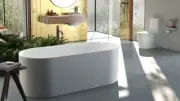 Caroma Elvire Bathtub BNIB Over 40% Off RRP Vogue Luxury Modern Bathware Bath