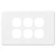 DETA X6 Six Gang Switch Plate Cover