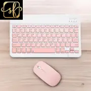 Rechargeable Bluetooth Keyboard and Mouse Combo Ultra-Slim Portable Compact Wire