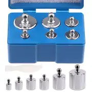 7 Pcs Precision Scale Calibration Weight Set, 5G 10G 2X20G 50G 100G Gra