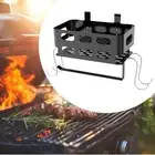 Grill Side Shelf BBQ Side Rack Grill Accessories Organizer Sturdy BBQ Spice