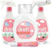 Dreft Gift Set with Liquid Laundry Detergent Laundry Stain Remover All Purpose
