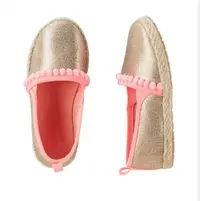 在飛比找Yahoo!奇摩拍賣優惠-全新正品現貨5/8 新款美國 OshKosh 粉金淑女鞋休閒