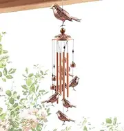 Bird Wind Chimes, Hummingbird Wind Chimes, Outdoor Wind Chimes, Garden Decor Wind Chimes, Decorative Wind Chime Pendant, Wind Chimes For Garden, Indoor And Outdoor Chimes, Garden Decorations