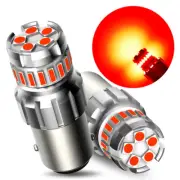 4X AUXITO Red 1157 BAY15D 7528 2357 LED Bulb Tail Stop Parking Brake Light 2F (for: Mitsubishi)