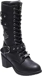 HARLEY-DAVIDSON Women's Aldale 9.75-Inch Waterproof Motorcycle Boots D87162