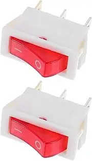 Hohopeti 2 Pcs Water Dispenser Switch Auto Toggle Switch Small Switch On Off Switch Replacement Switches Electric Switch Toggle Switch for Auto Switch Button Toggle Switches Plastic