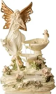 Fountain Creative Water Fountain Decoration, Large Floor Decoration in The Living Room Courtyard, TV Cabinet Humidifier for Gardens