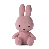 在飛比找PChome24h購物優惠-Miffy米菲兔燈芯絨填充玩偶-粉 50cm