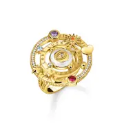 Buy Cosmic cocktail ring with half-ball and stones by Thomas Sabo online - THOMAS SABO Australia