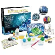 Learning Advantage WILD! Science Crystal Growing Caves & Geodes Chemical Kit
