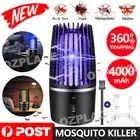 Electric Fly Trap Insect Bug Killer Lamp LED Mosquito Zapper Catcher UV