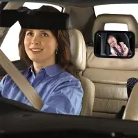 在飛比找momo購物網優惠-【JoyNa】寶寶安全座椅觀察鏡 汽車嬰兒後視輔助鏡