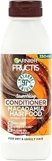 Garnier Fructis, Conditioner, Detangling And Smoothing, Hair Food Macadamia, 350ml