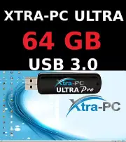 XTRA-PC ULTRA PRO 64 GB USB SYSTEM. Better than a new Laptop or PC