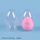 Cosmetic Puff Powder Puff Drying Holder Egg shape box Sponge Display Storage
