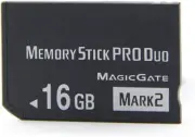 MS16GB High Speed Memory Stick Pro Duo Mark2 16Gb for PSP Camera Memory Cards