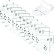 100pcs Disposable Waterproof Ear Protectors for Bath, Soft Cotton Ear Covers for Ear Protection from Water, Clear Ear Plugs Tape for Shower Swimming Surfing Water Sports Playing