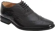 [Goor] Henry Boys Smart Oxford Brogue Shoes Black