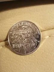 albert einstein inventor Mardi Gras Doubloon new orleans nola 1990
