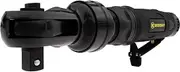 Rodcraft RC3688 Compressed Air Ratchet Screwdriver with Flexible Head (3 Positions: Straight, 30° Up/Down) Rodflex Concept - Square 1/2 Inch, Max. Torque 90 Nm