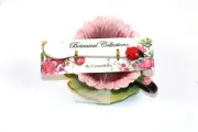 Botanical Collection By CornerRuby Coffee Tea Cup With Saucer & Bee Spoon