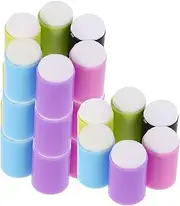Veemoon 24PCS Soft Finger Sponges Painting Kit for Adults Comfortable Applicators for Crafting Drawing and Painting Versatile Art Tool for Creative Projects