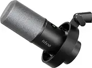 Fifine XLR Dynamic Studio Microphone, USB to P,C Microphone for Gaming Podcast Streaming, Sound Cards, PS4/5, Mac, Mixer