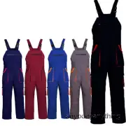 Bib Overalls Men's Work Clothes Plus Size Protective Coveralls Strap Jumpsuit